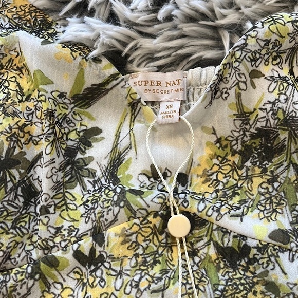 Supernatural by Secret admission Benazir Georgette Dress NWT XS - Picture 3 of 9